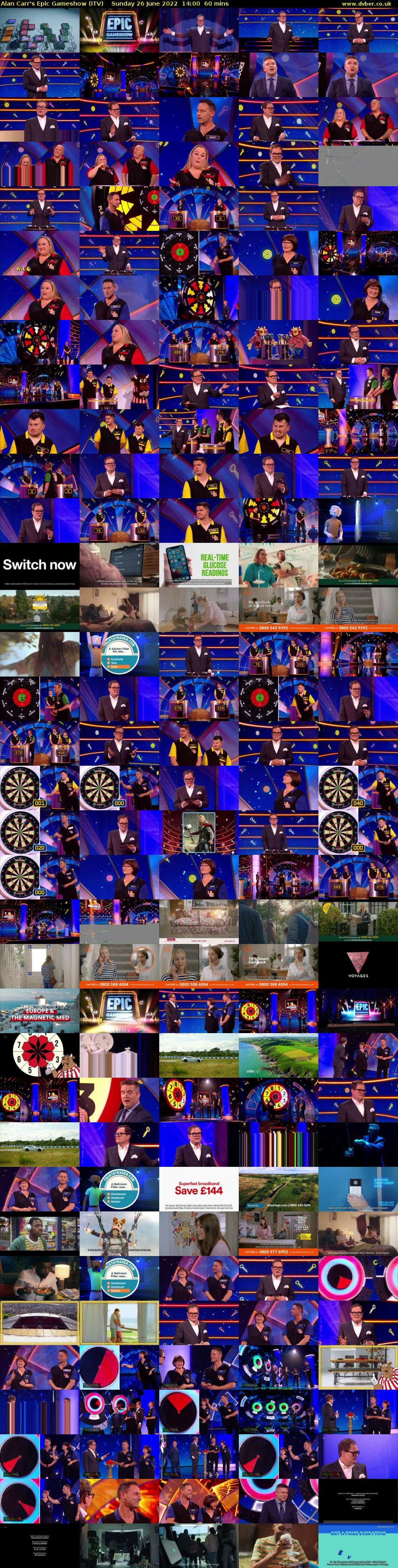 Alan Carr's Epic Gameshow (ITV) Sunday 26 June 2022 14:00 - 15:00