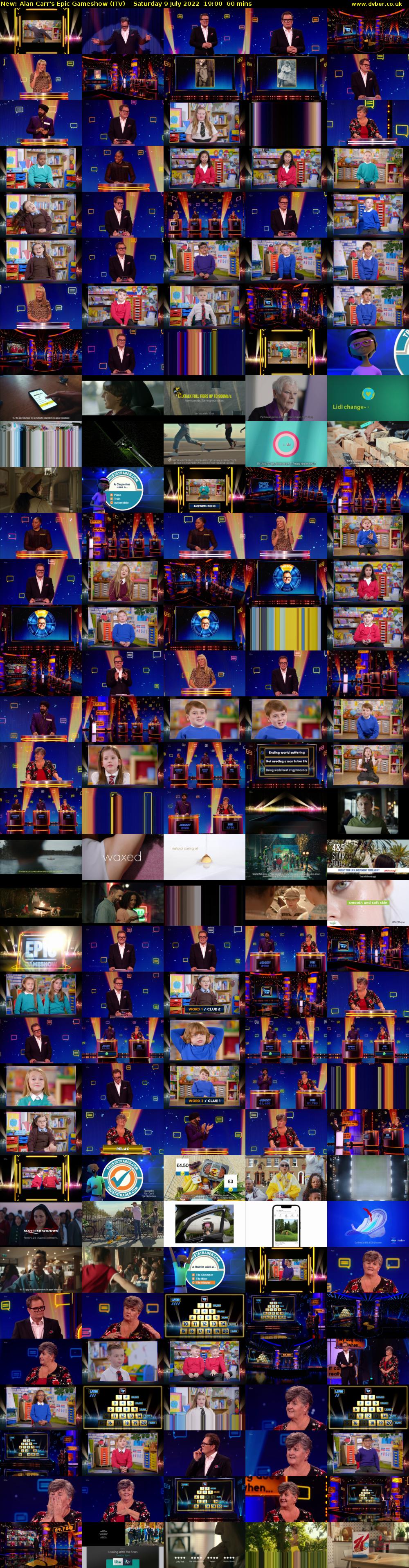 Alan Carr's Epic Gameshow (ITV) Saturday 9 July 2022 19:00 - 20:00