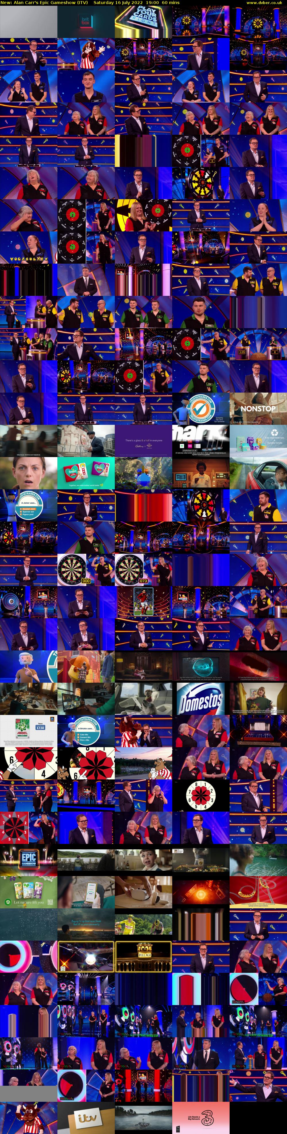 Alan Carr's Epic Gameshow (ITV) Saturday 16 July 2022 19:00 - 20:00