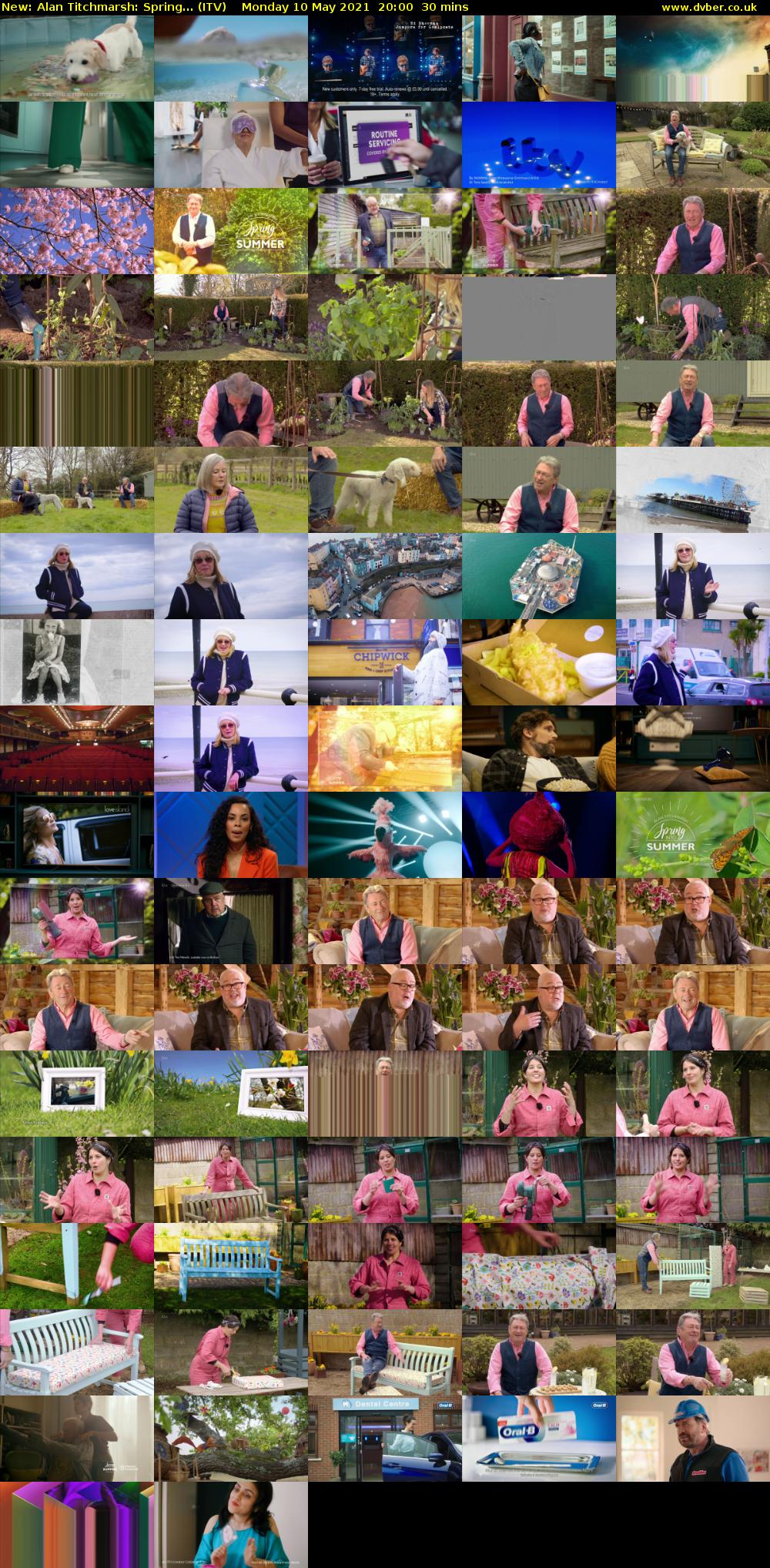Alan Titchmarsh: Spring... (ITV) Monday 10 May 2021 20:00 - 20:30