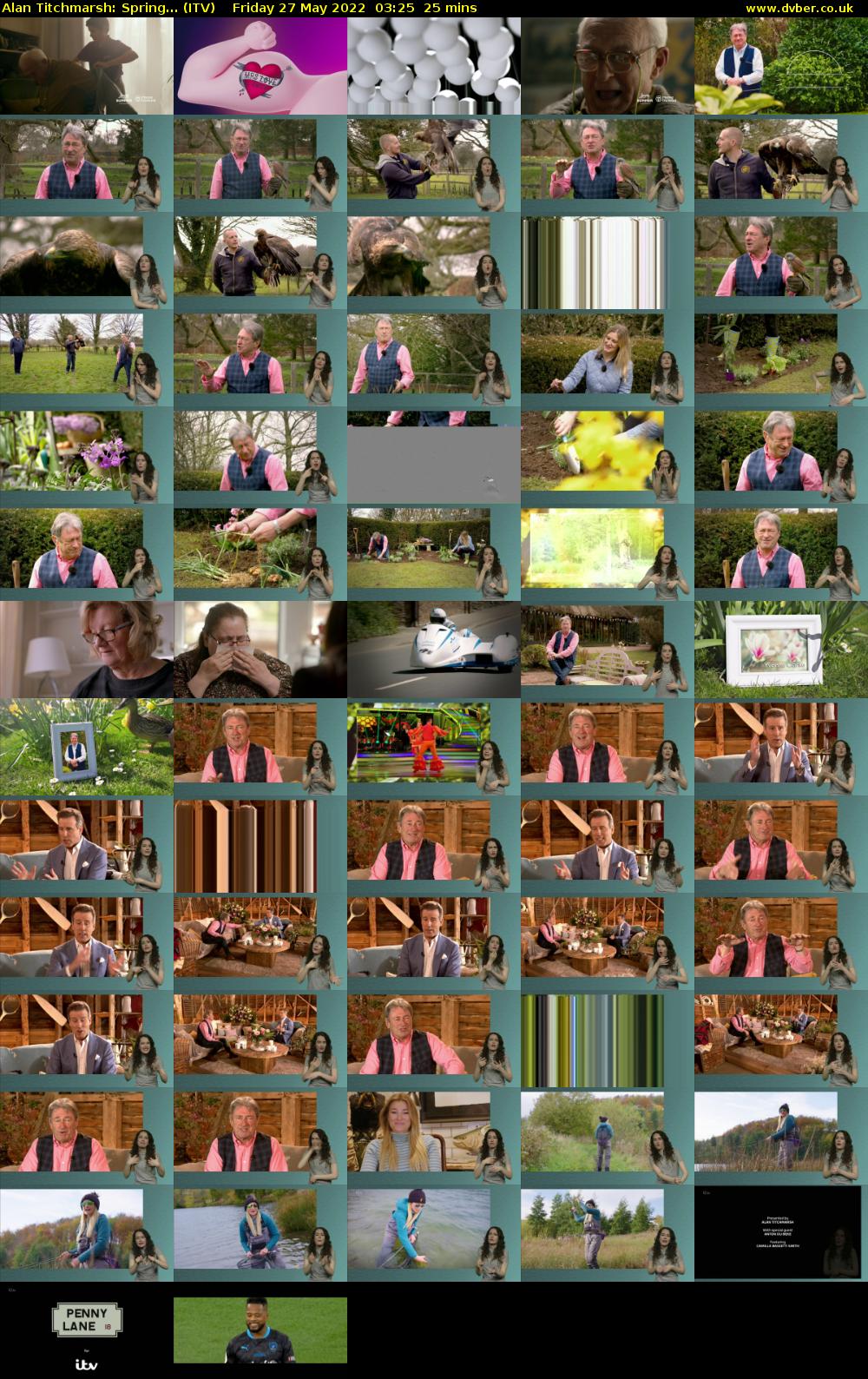 Alan Titchmarsh: Spring... (ITV) Friday 27 May 2022 03:25 - 03:50