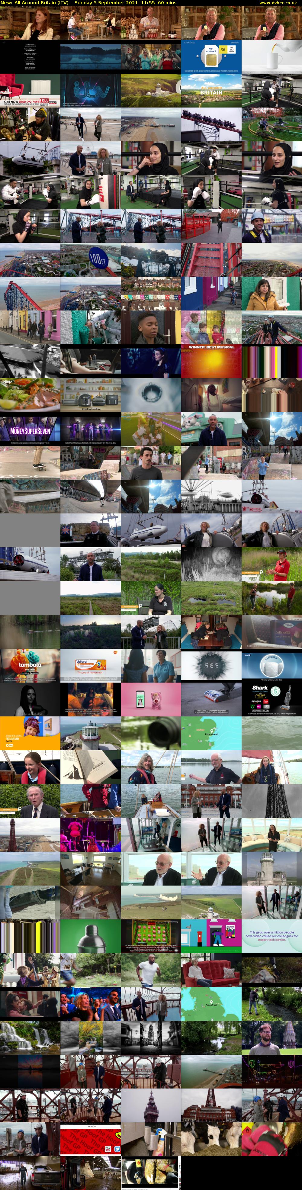 All Around Britain (ITV) Sunday 5 September 2021 11:55 - 12:55