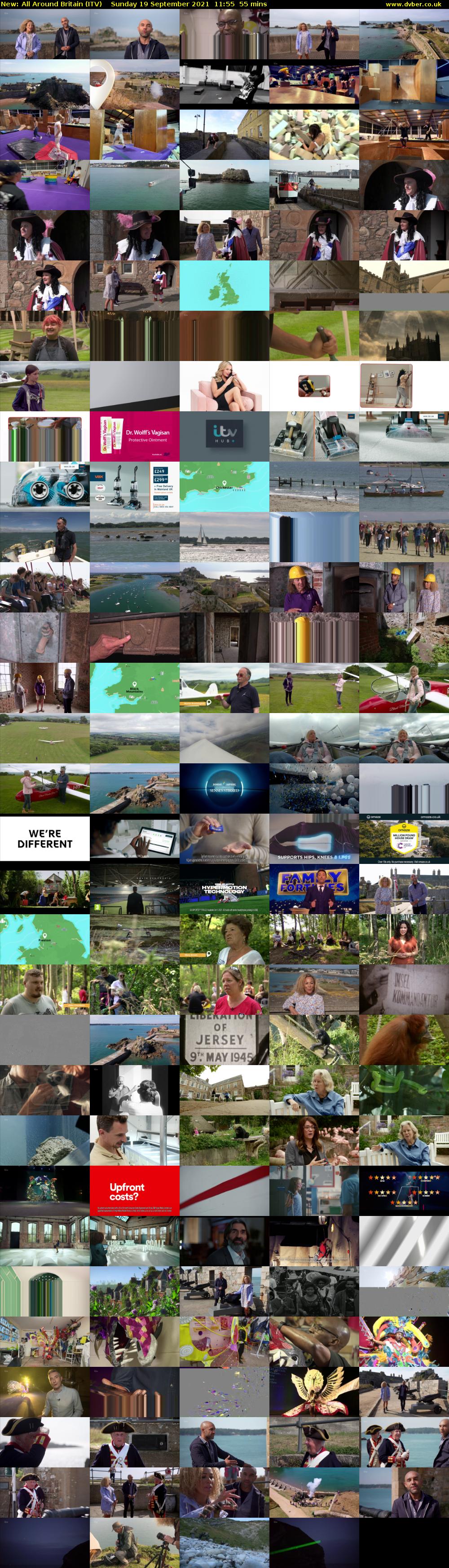 All Around Britain (ITV) Sunday 19 September 2021 11:55 - 12:50