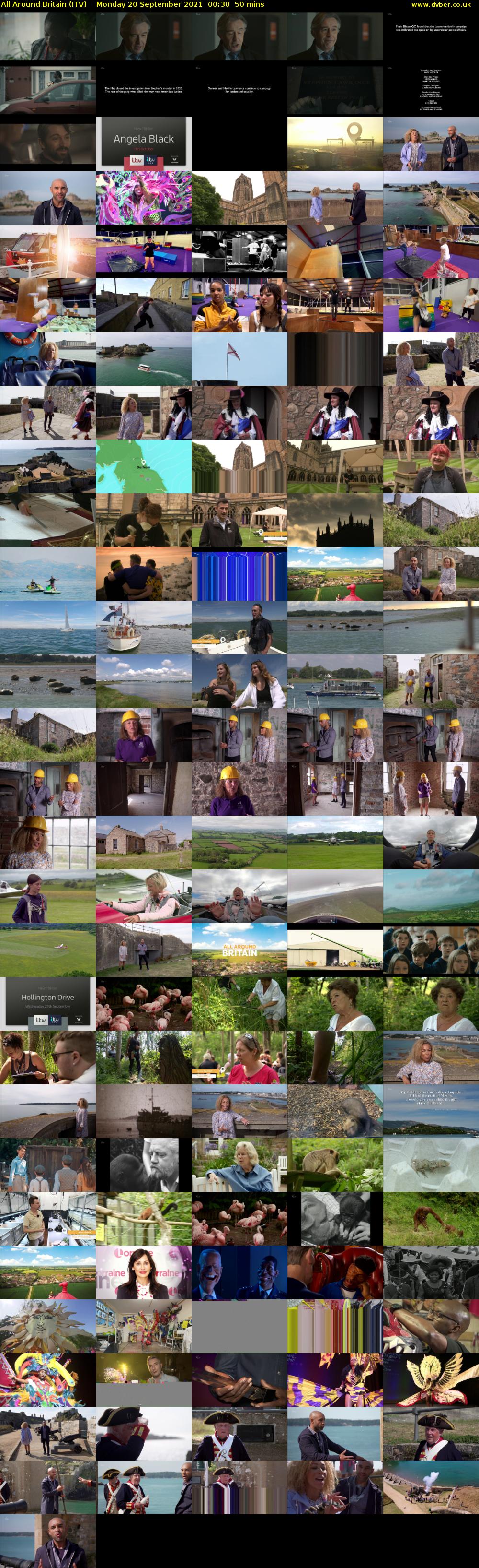 All Around Britain (ITV) Monday 20 September 2021 00:30 - 01:20