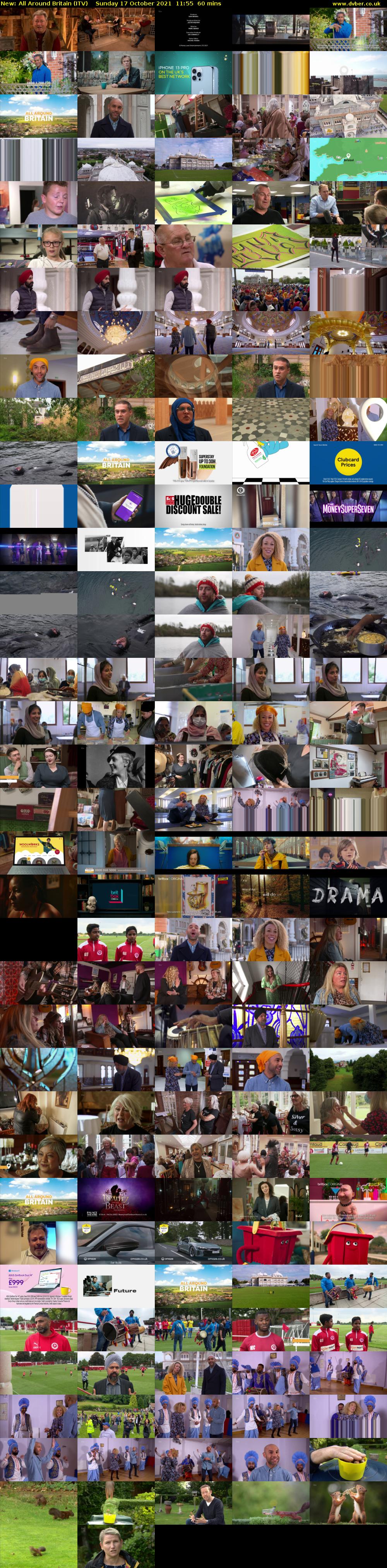 All Around Britain (ITV) Sunday 17 October 2021 11:55 - 12:55