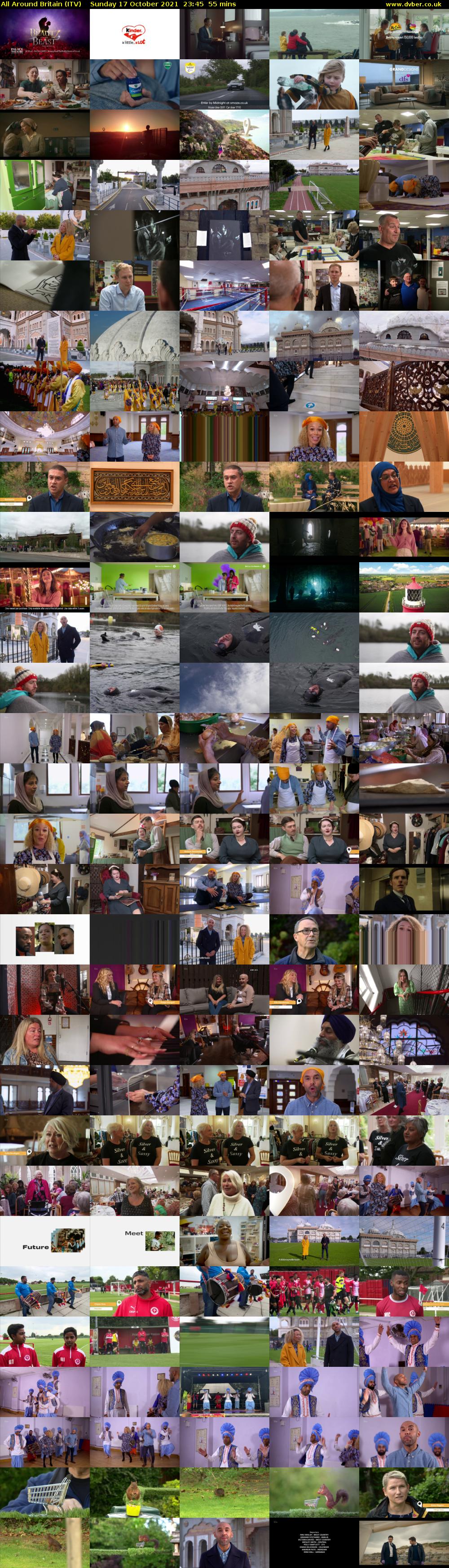 All Around Britain (ITV) Sunday 17 October 2021 23:45 - 00:40