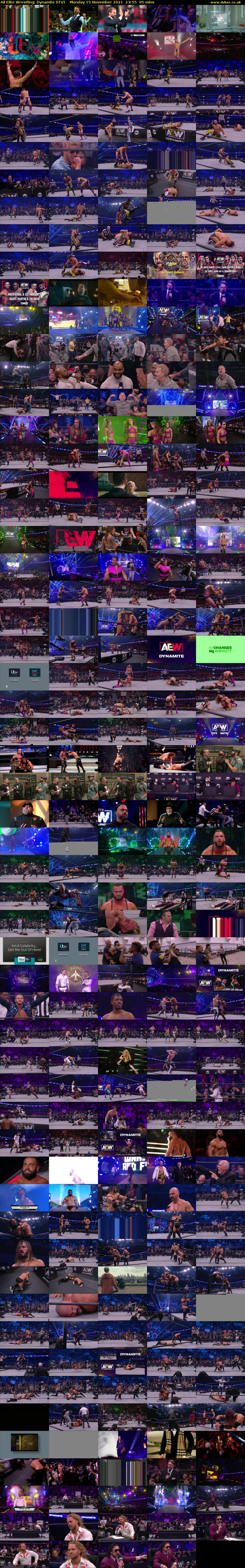 All Elite Wrestling: Dynamite (ITV) Monday 15 November 2021 23:55 - 01:30