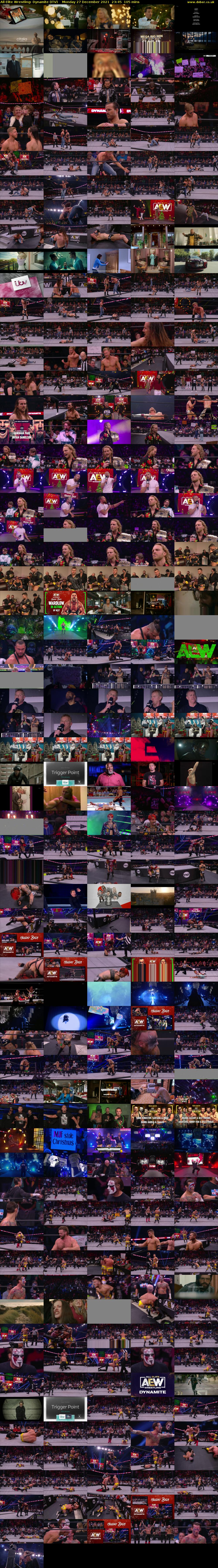 All Elite Wrestling: Dynamite (ITV) Monday 27 December 2021 23:45 - 01:30
