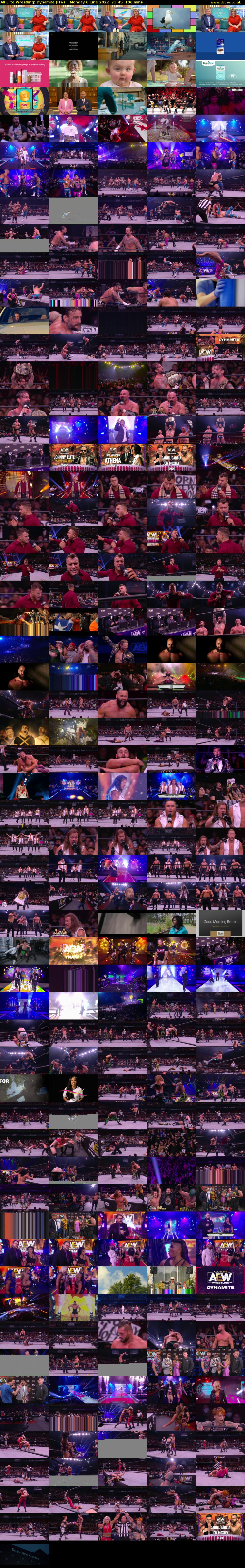 All Elite Wrestling: Dynamite (ITV) Monday 6 June 2022 23:45 - 01:25