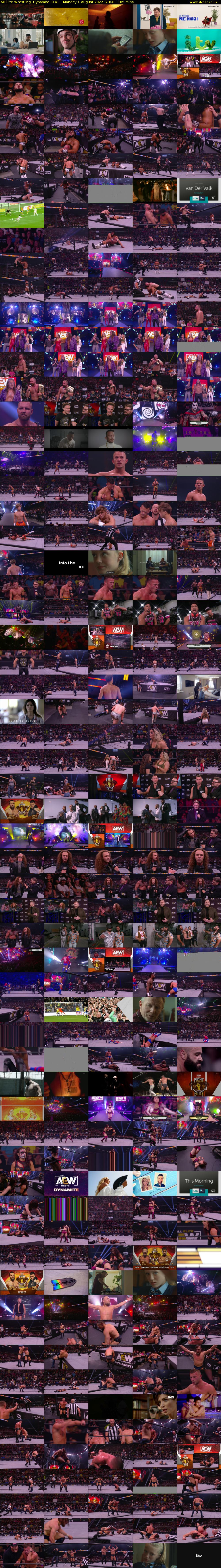 All Elite Wrestling: Dynamite (ITV) Monday 1 August 2022 23:40 - 01:25