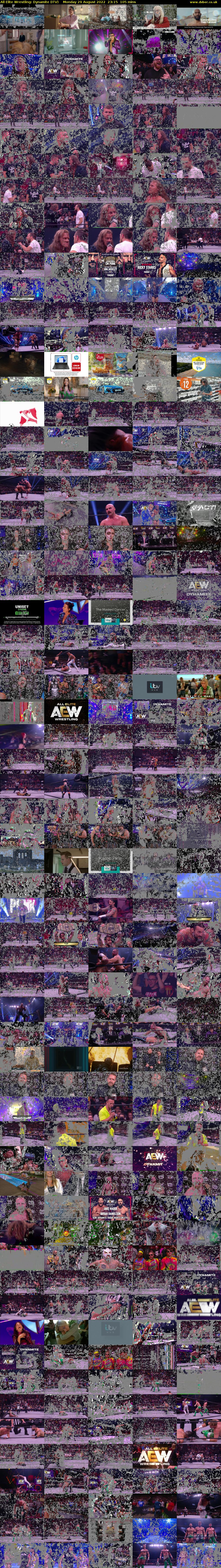 All Elite Wrestling: Dynamite (ITV) Monday 29 August 2022 23:15 - 01:00