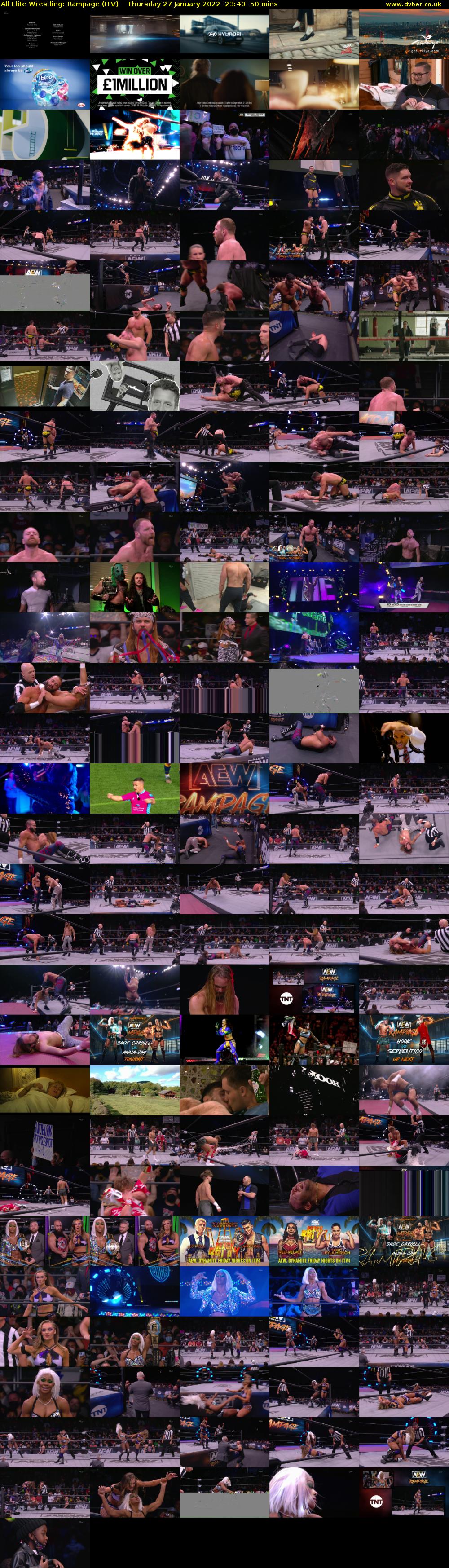 All Elite Wrestling: Rampage (ITV) Thursday 27 January 2022 23:40 - 00:30