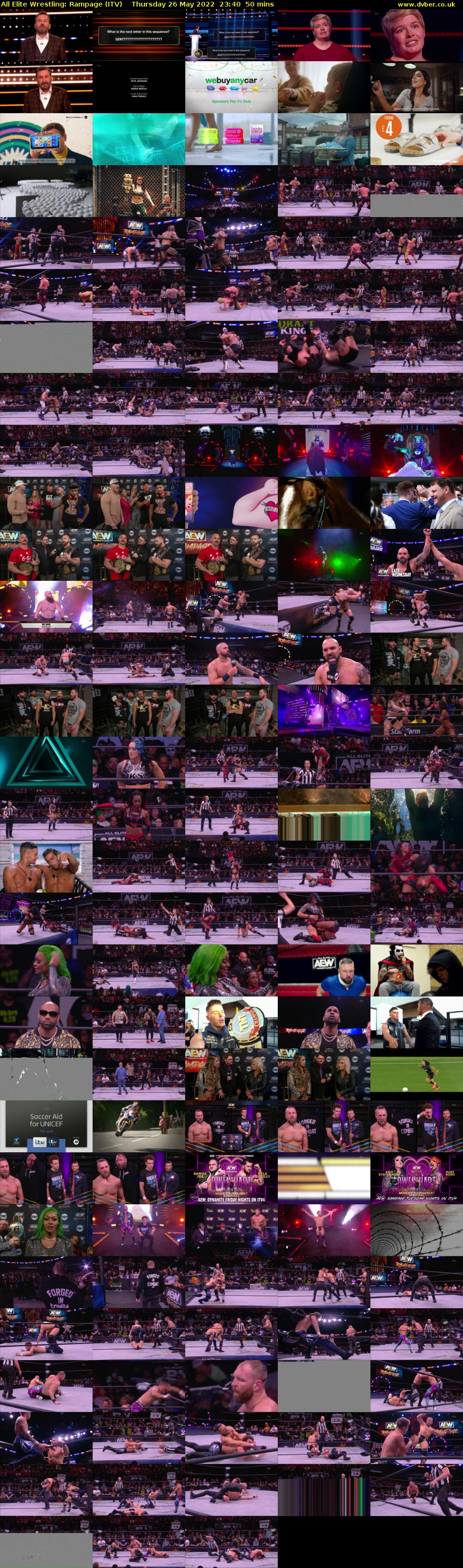 All Elite Wrestling: Rampage (ITV) Thursday 26 May 2022 23:40 - 00:30