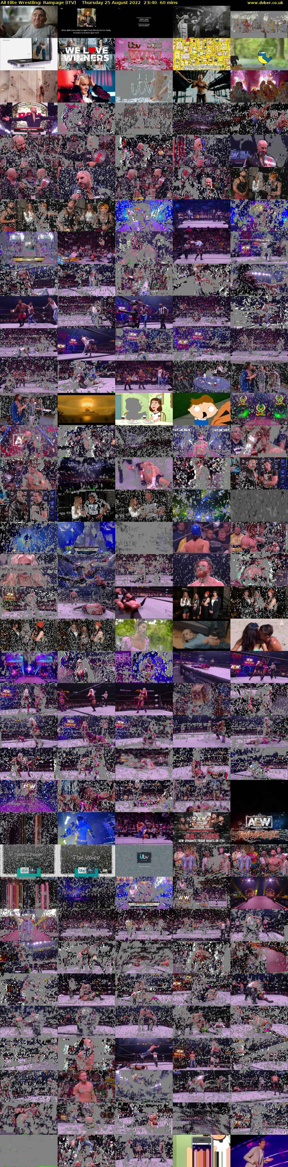 All Elite Wrestling: Rampage (ITV) Thursday 25 August 2022 23:40 - 00:40