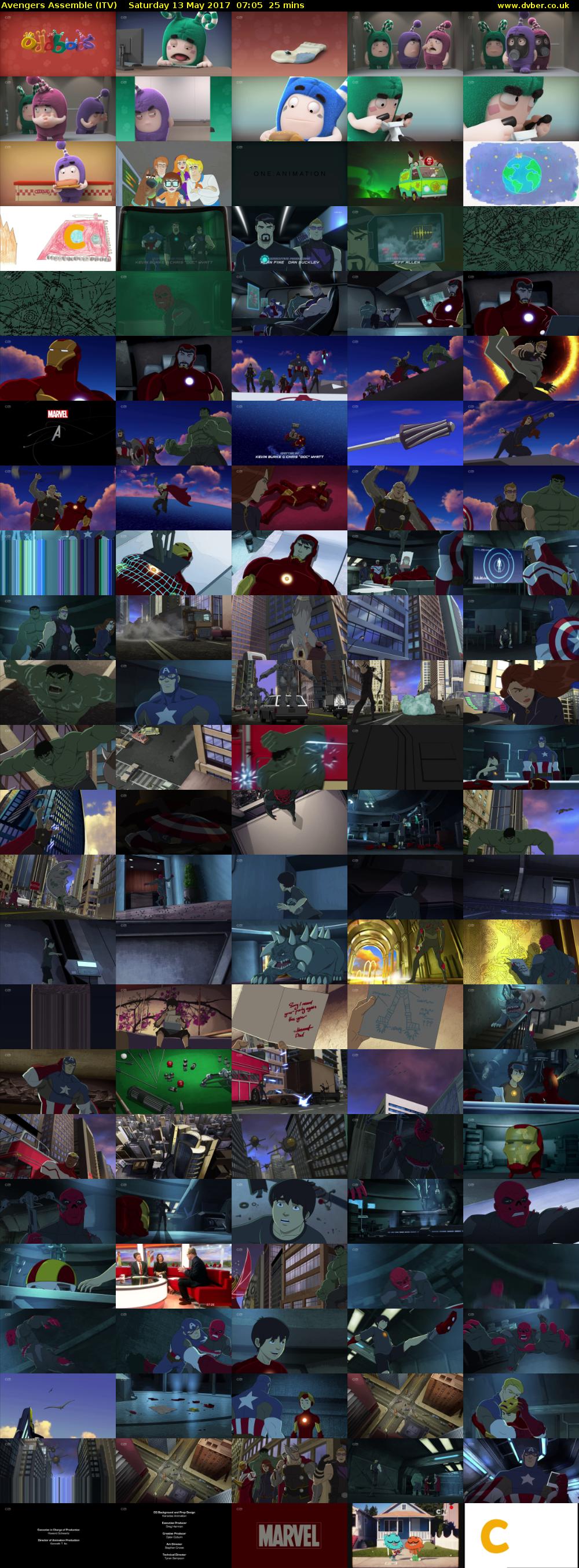 Avengers Assemble (ITV) Saturday 13 May 2017 07:05 - 07:30