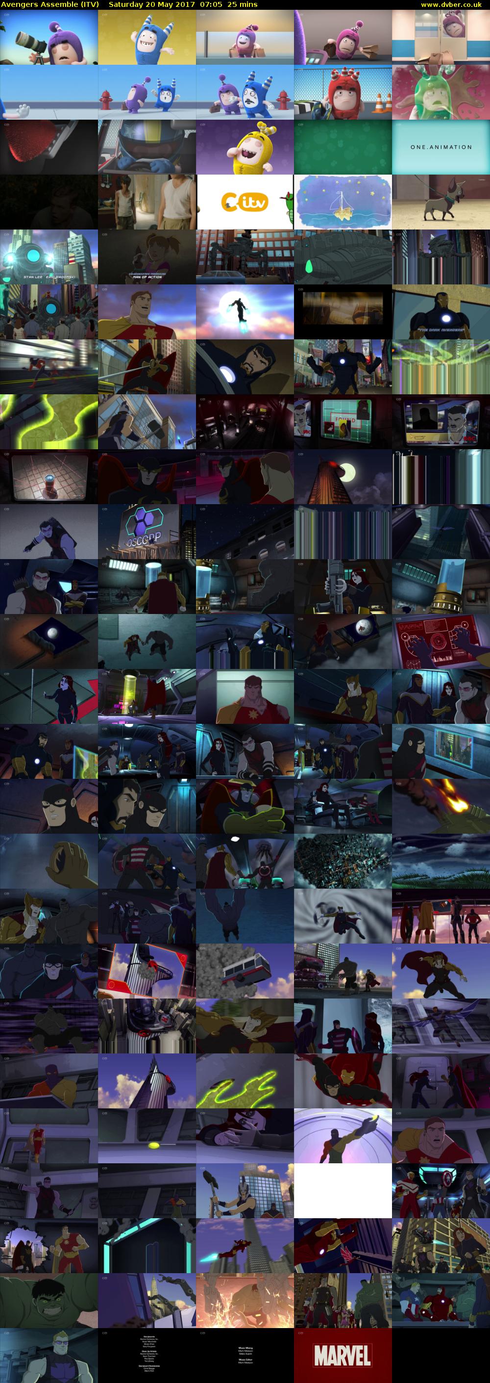 Avengers Assemble (ITV) Saturday 20 May 2017 07:05 - 07:30