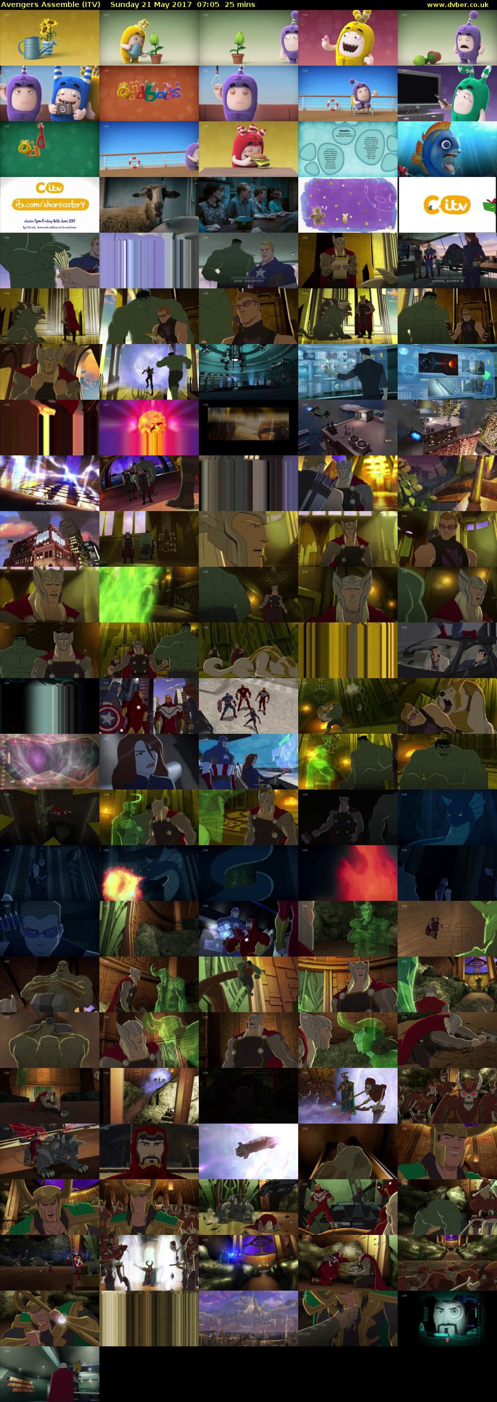 Avengers Assemble (ITV) Sunday 21 May 2017 07:05 - 07:30