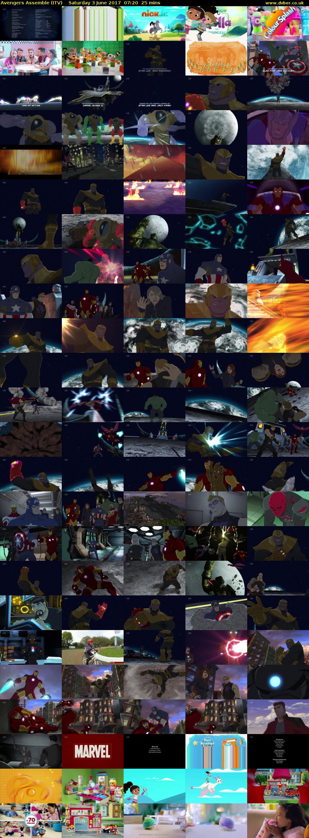 Avengers Assemble (ITV) Saturday 3 June 2017 07:20 - 07:45