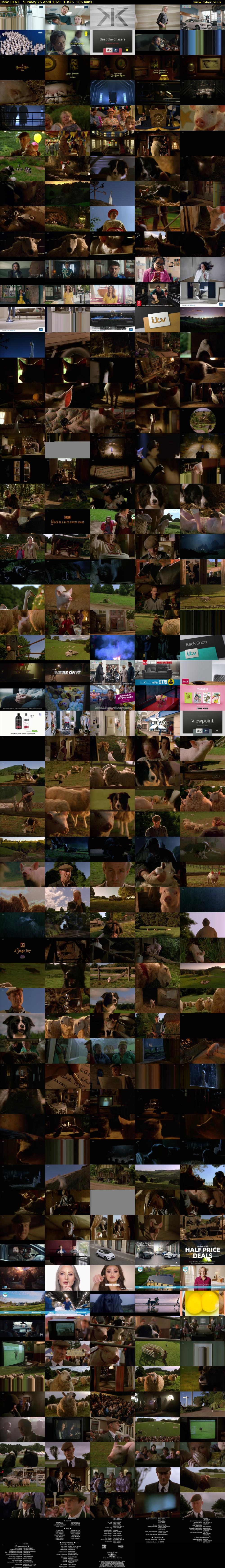Babe (ITV) Sunday 25 April 2021 13:45 - 15:30