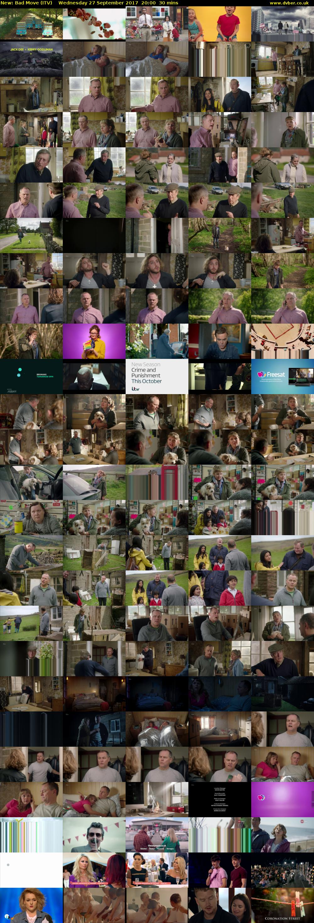 Bad Move (ITV) Wednesday 27 September 2017 20:00 - 20:30