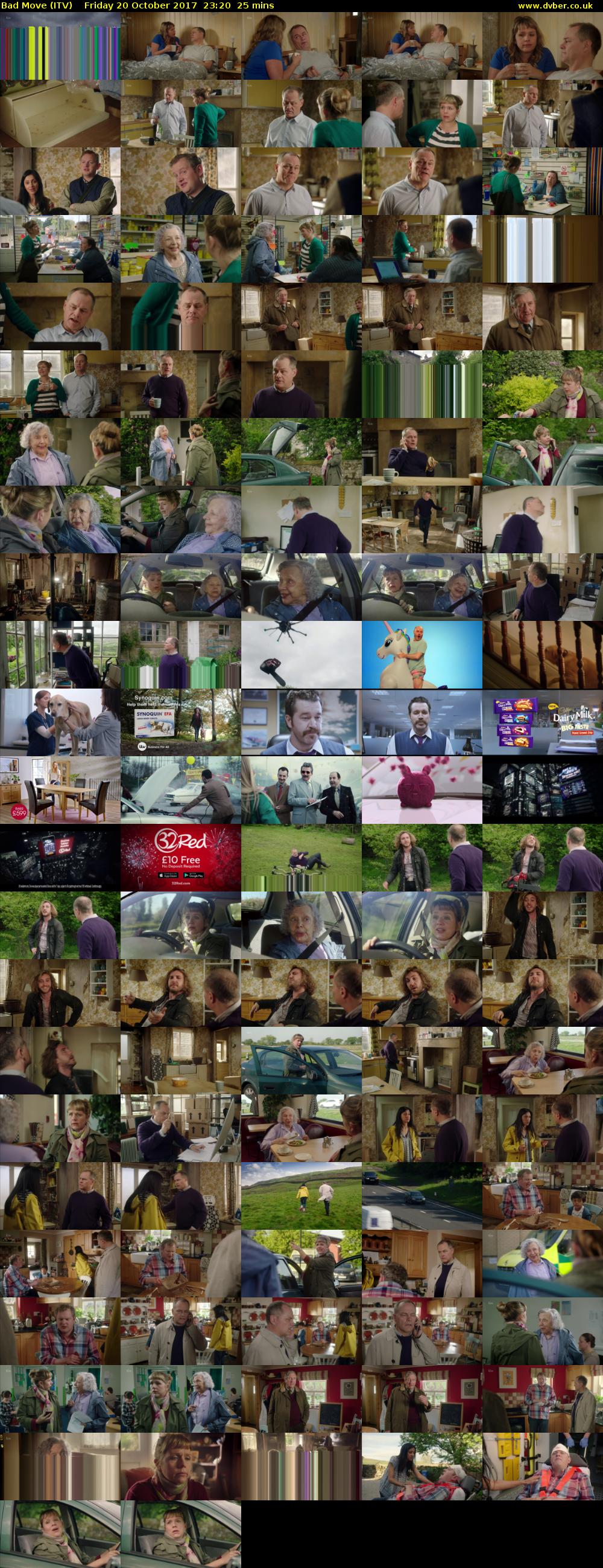 Bad Move (ITV) Friday 20 October 2017 23:20 - 23:45