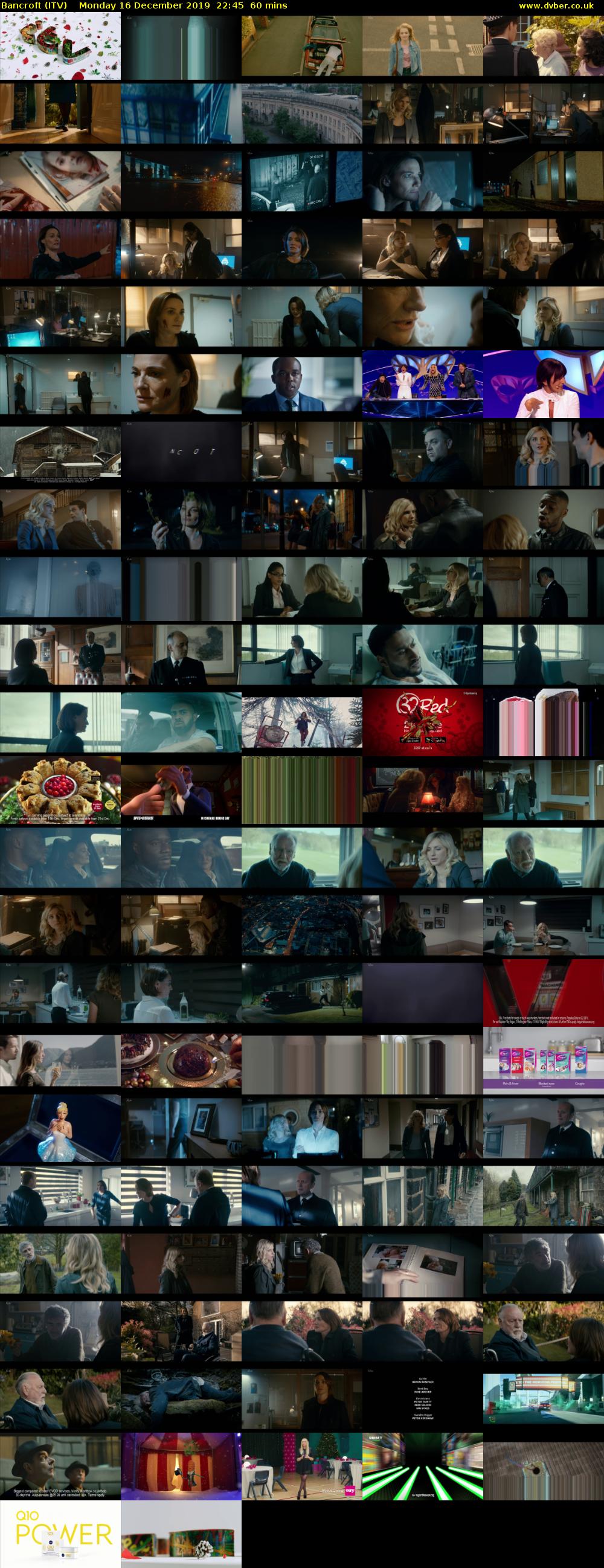Bancroft (ITV) Monday 16 December 2019 22:45 - 23:45