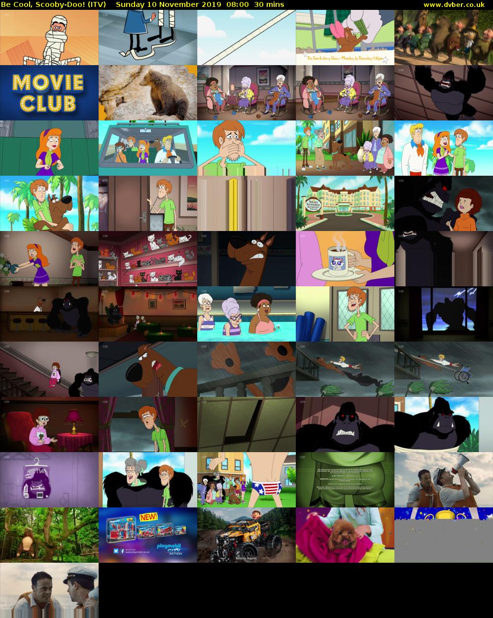Be Cool, Scooby-Doo! (ITV) Sunday 10 November 2019 08:00 - 08:30