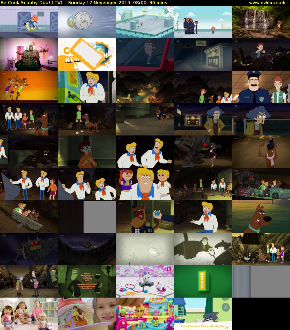 Be Cool, Scooby-Doo! (ITV) Sunday 17 November 2019 08:00 - 08:30