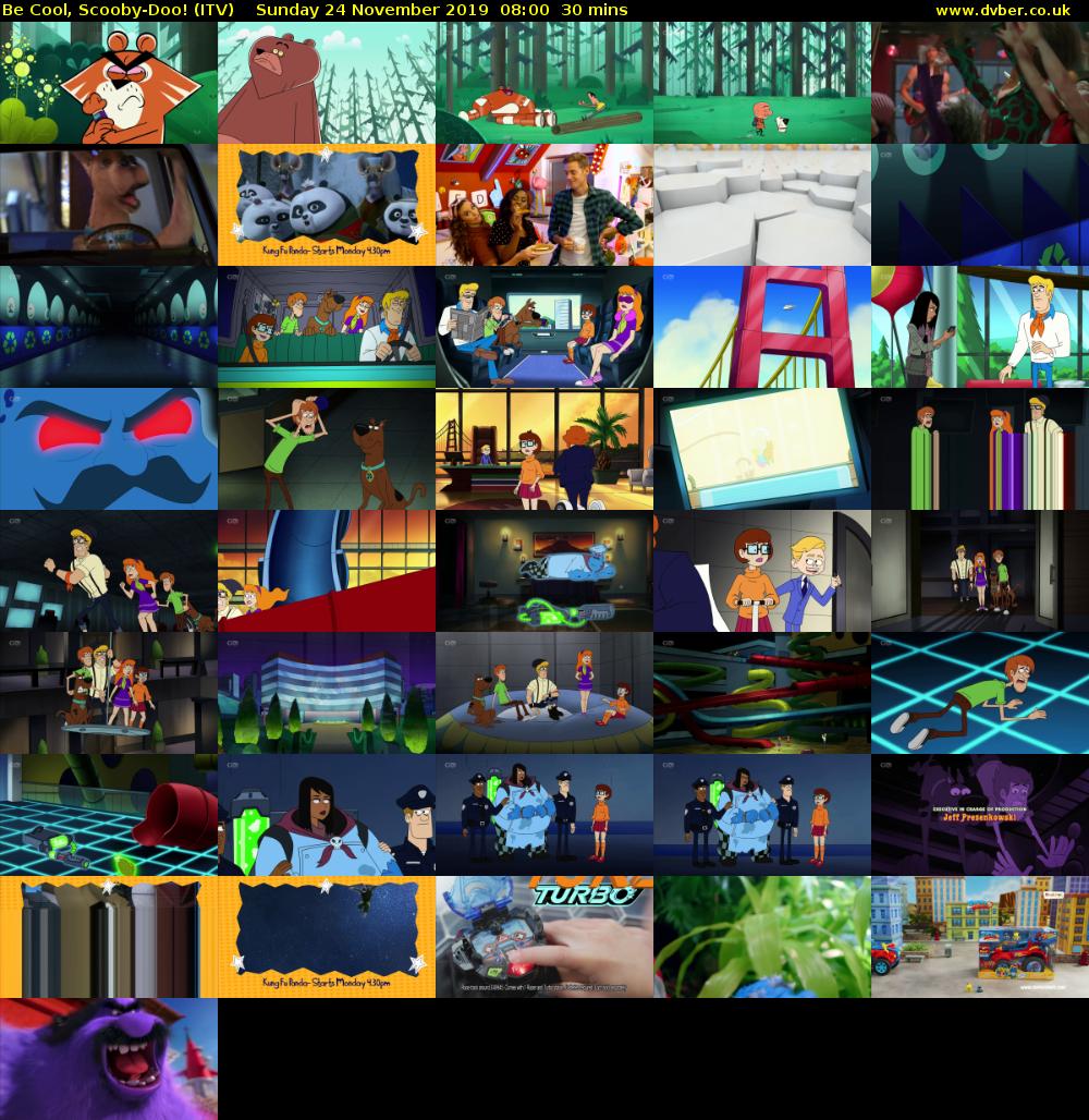 Be Cool, Scooby-Doo! (ITV) Sunday 24 November 2019 08:00 - 08:30