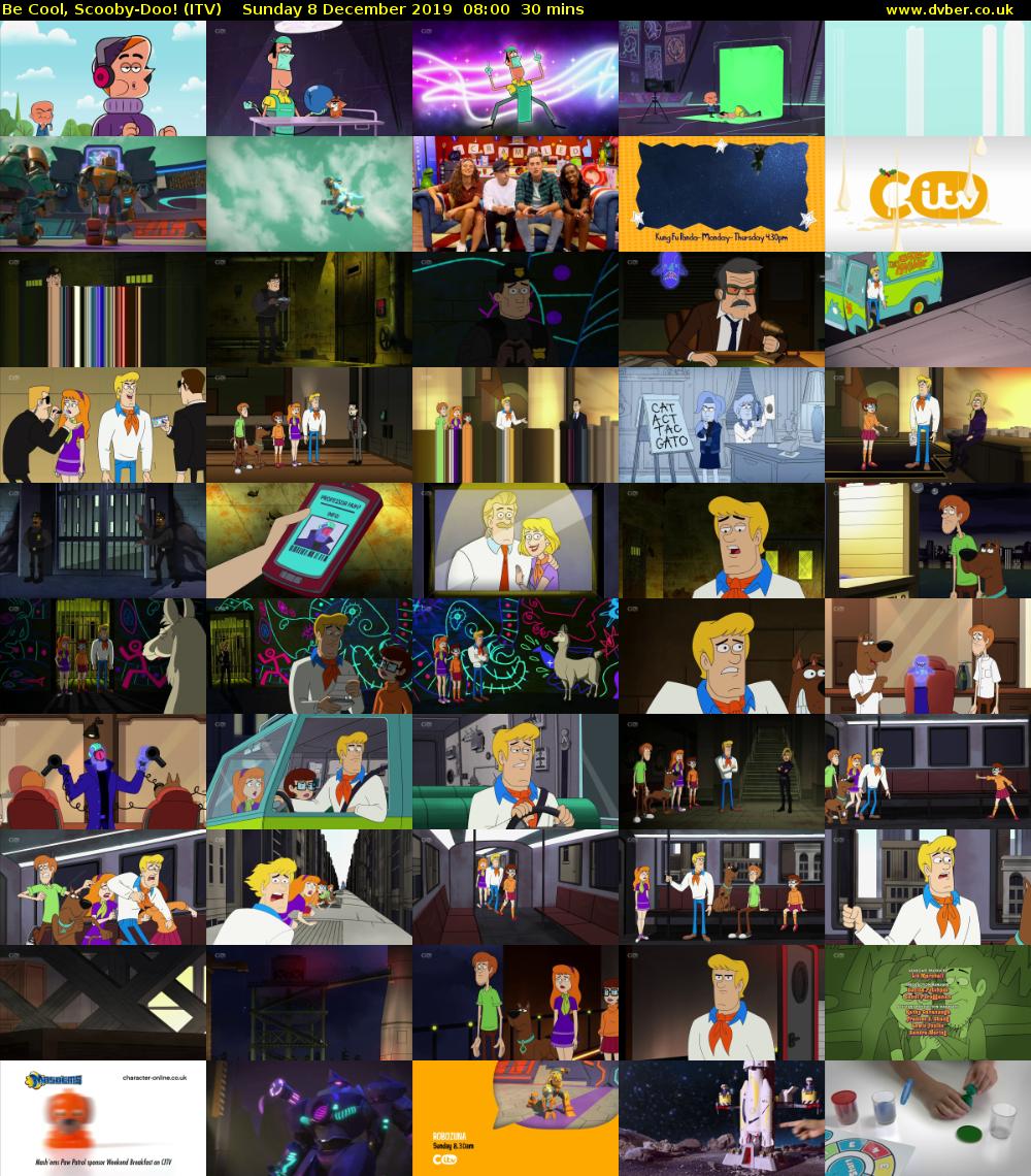 Be Cool, Scooby-Doo! (ITV) Sunday 8 December 2019 08:00 - 08:30