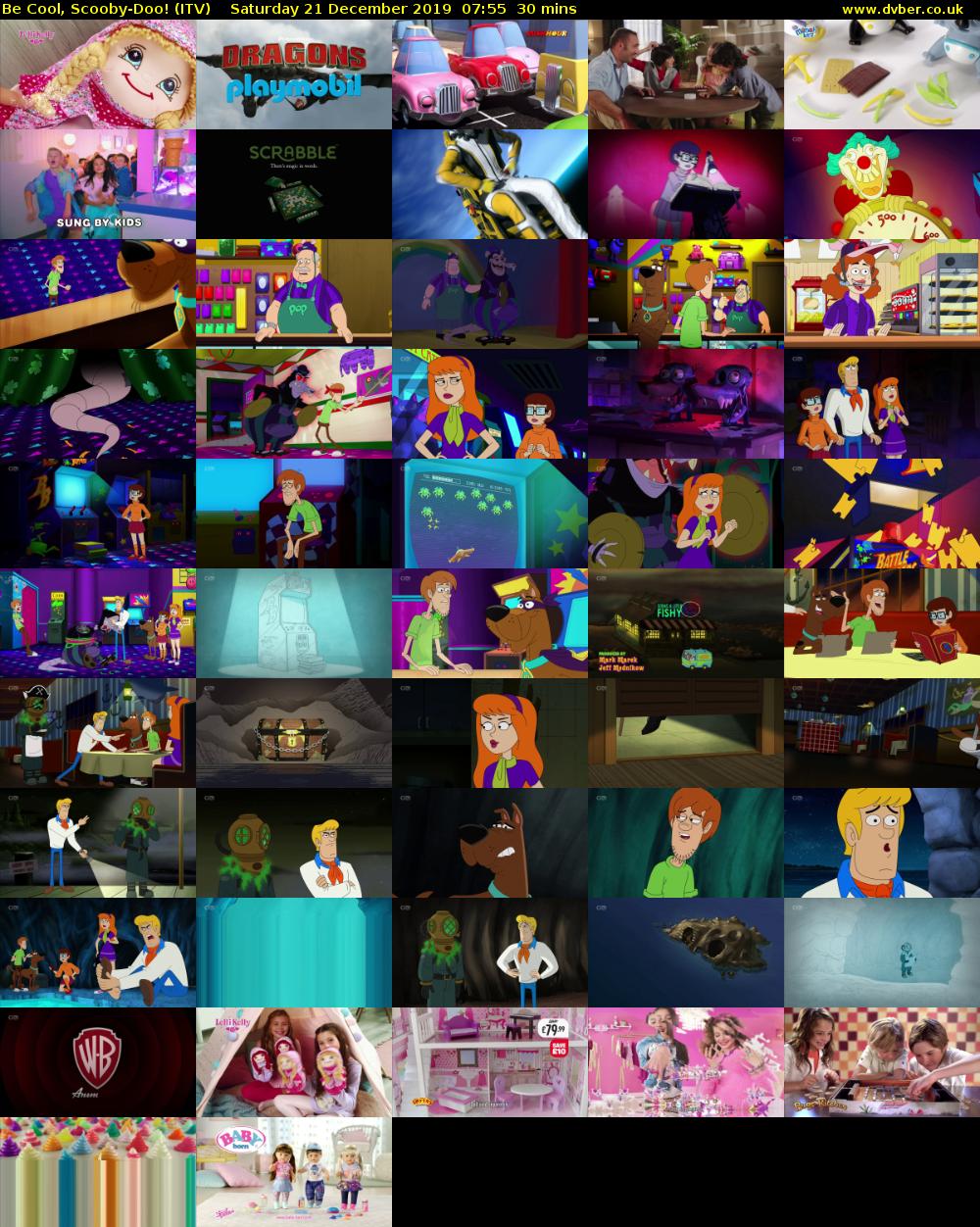 Be Cool, Scooby-Doo! (ITV) Saturday 21 December 2019 07:55 - 08:25