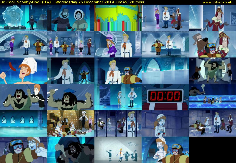 Be Cool, Scooby-Doo! (ITV) Wednesday 25 December 2019 06:45 - 07:05