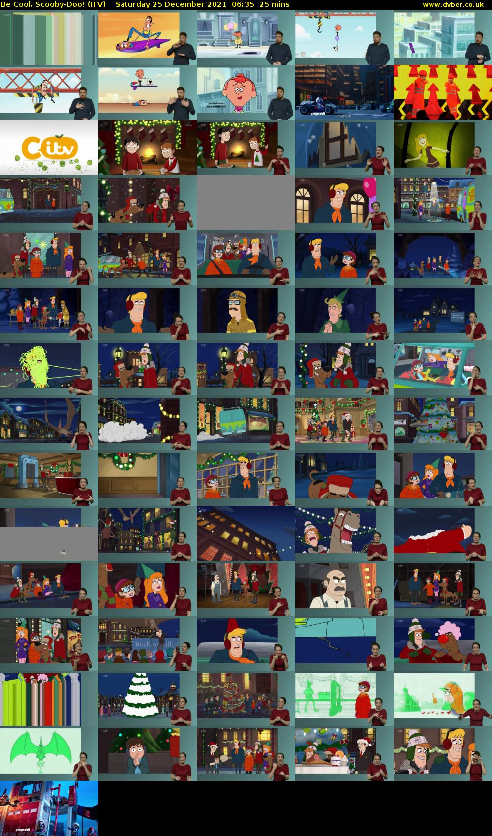 Be Cool, Scooby-Doo! (ITV) Saturday 25 December 2021 06:35 - 07:00