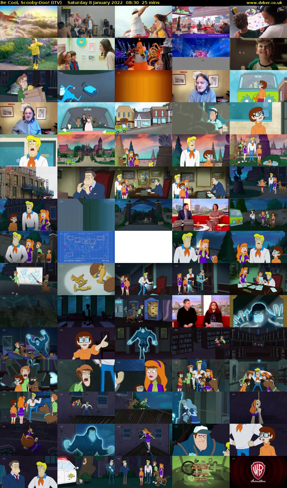 Be Cool, Scooby-Doo! (ITV) Saturday 8 January 2022 08:30 - 08:55