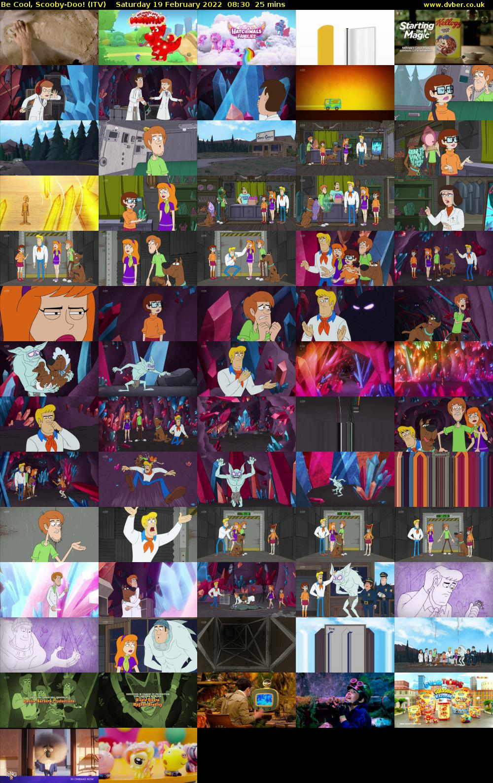 Be Cool, Scooby-Doo! (ITV) Saturday 19 February 2022 08:30 - 08:55