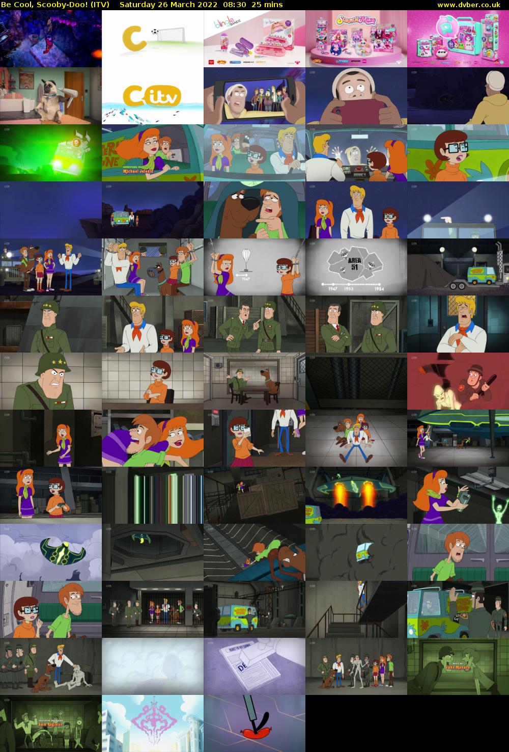 Be Cool, Scooby-Doo! (ITV) Saturday 26 March 2022 08:30 - 08:55