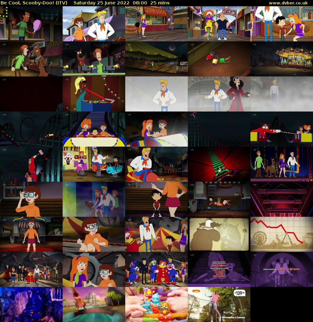 Be Cool, Scooby-Doo! (ITV) Saturday 25 June 2022 08:00 - 08:25
