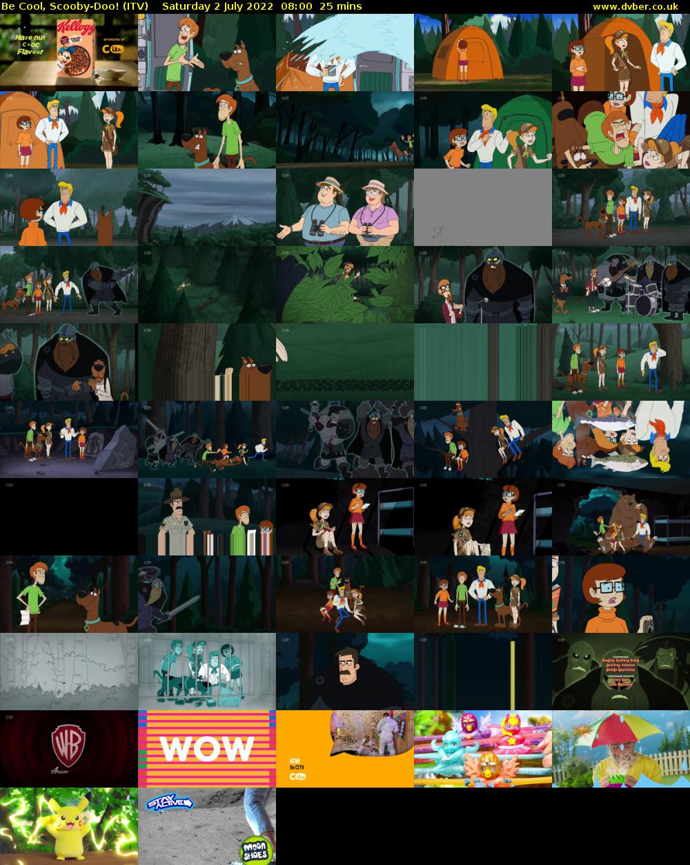 Be Cool, Scooby-Doo! (ITV) Saturday 2 July 2022 08:00 - 08:25