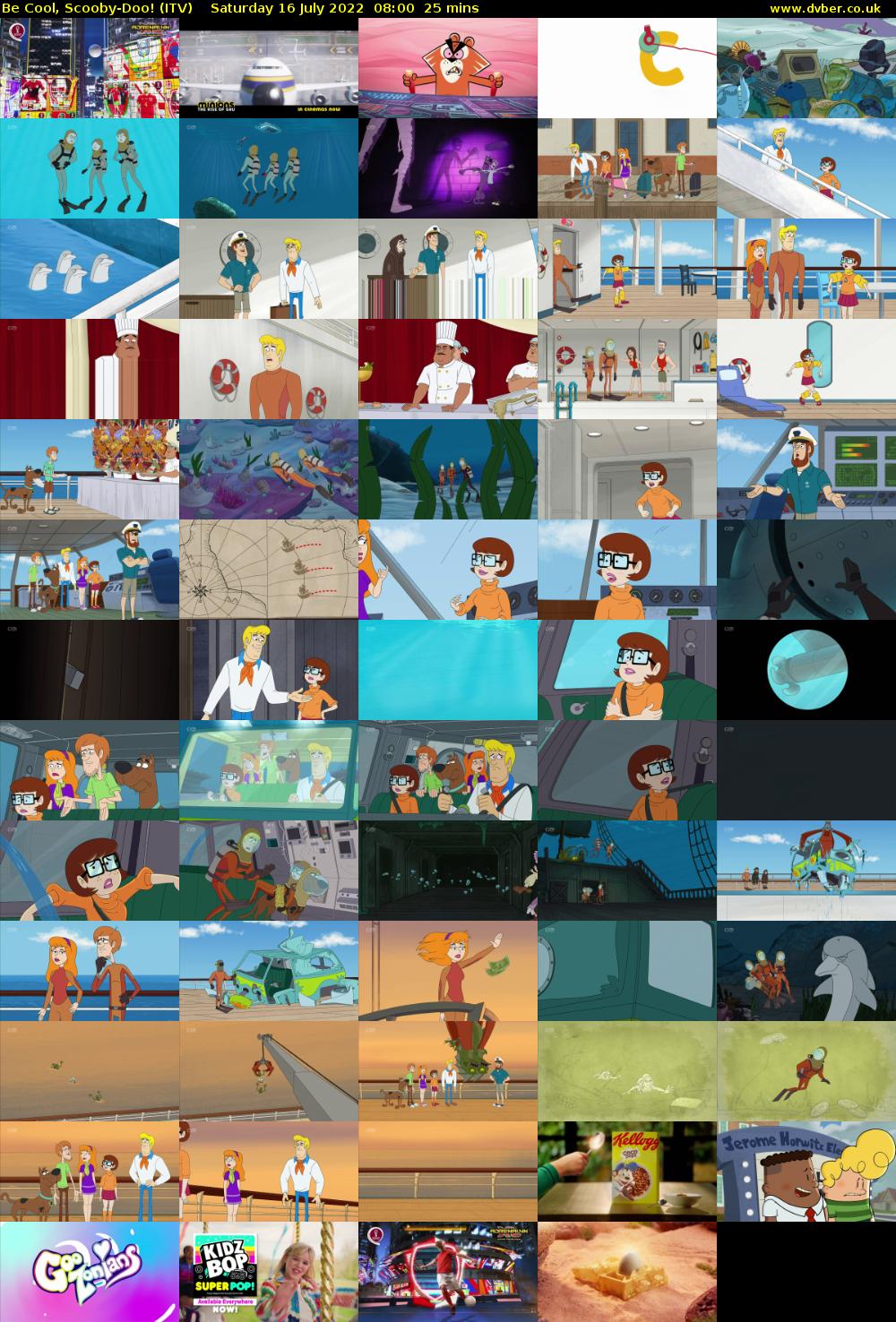Be Cool, Scooby-Doo! (ITV) Saturday 16 July 2022 08:00 - 08:25