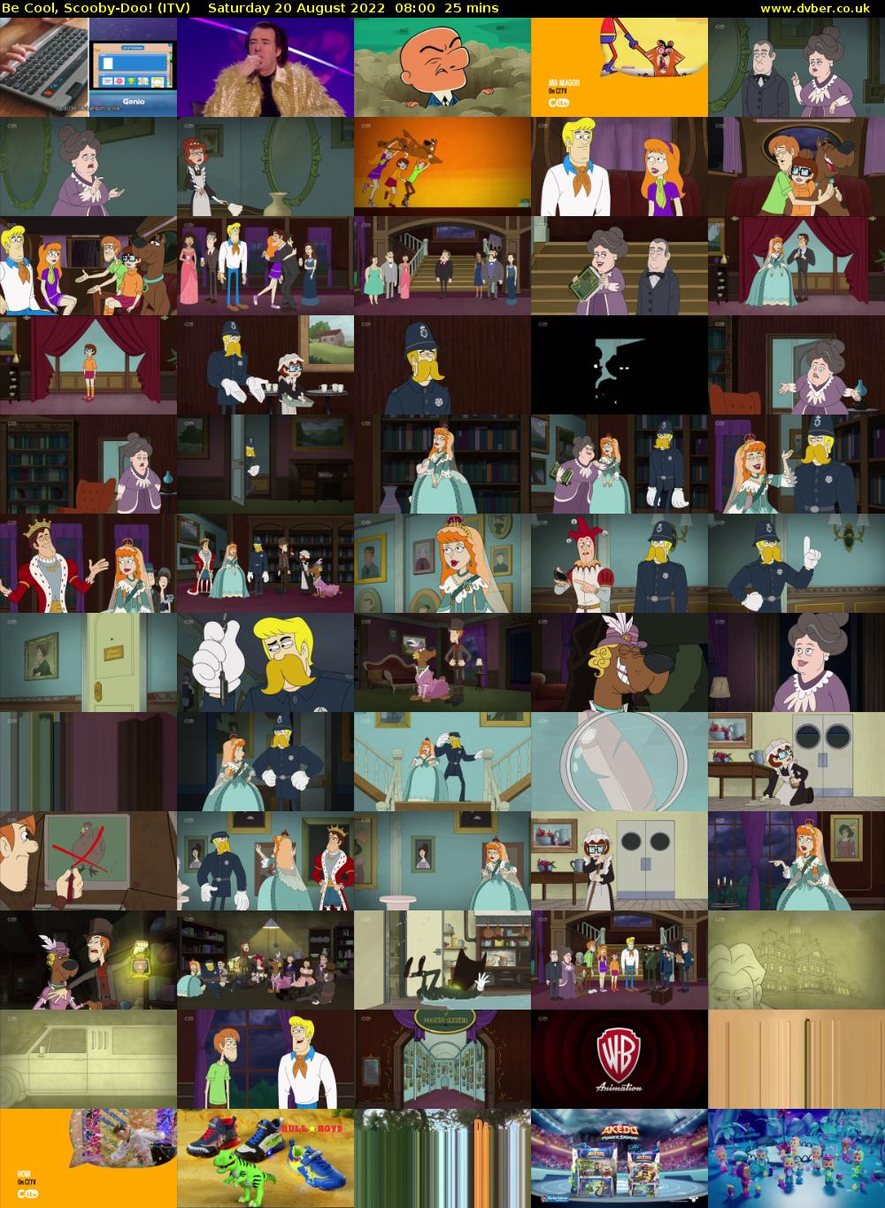 Be Cool, Scooby-Doo! (ITV) Saturday 20 August 2022 08:00 - 08:25