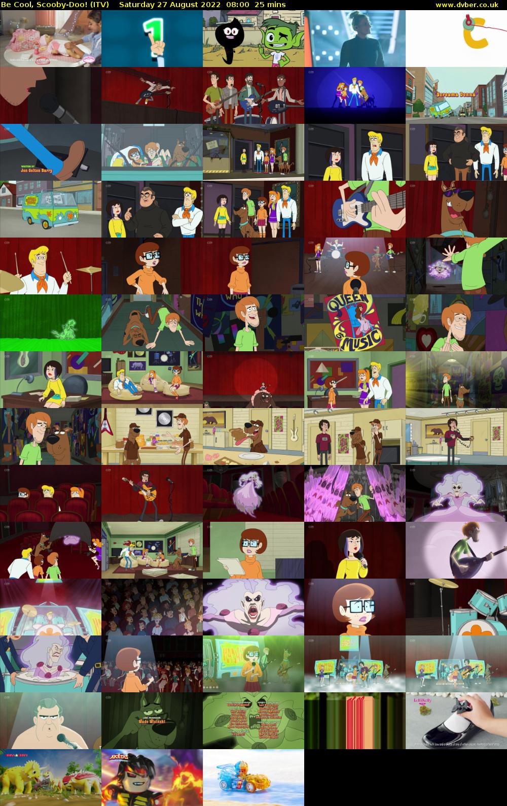 Be Cool, Scooby-Doo! (ITV) Saturday 27 August 2022 08:00 - 08:25