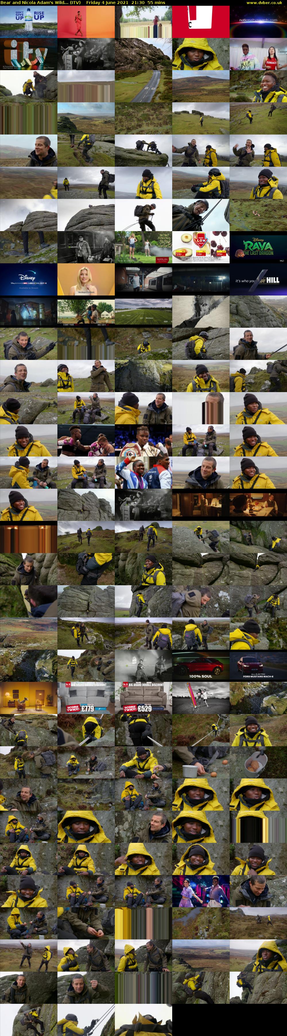 Bear and Nicola Adam's Wild... (ITV) Friday 4 June 2021 21:30 - 22:25
