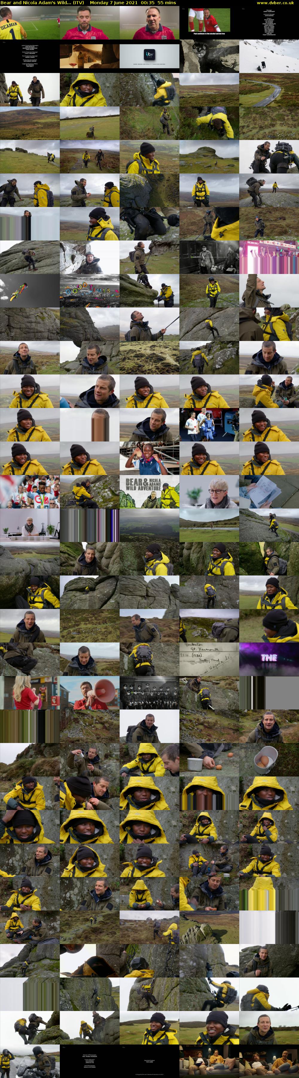 Bear and Nicola Adam's Wild... (ITV) Monday 7 June 2021 00:35 - 01:30