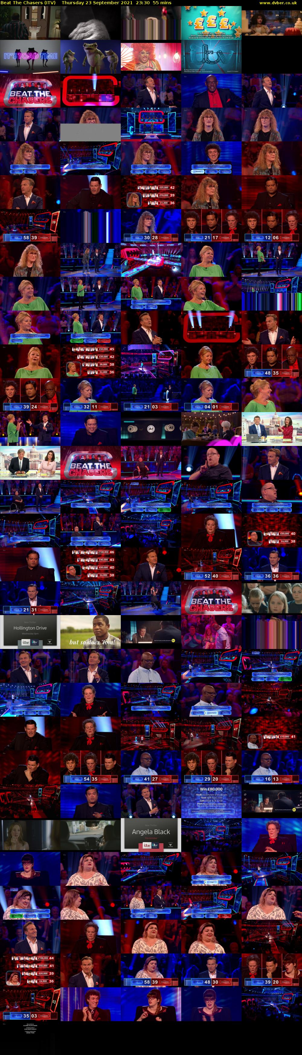 Beat The Chasers (ITV) Thursday 23 September 2021 23:30 - 00:25