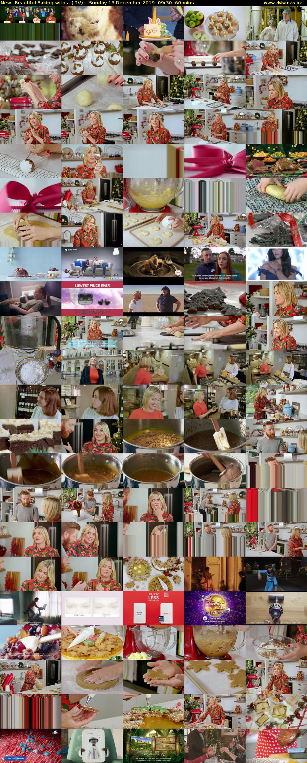 Beautiful Baking with... (ITV) Sunday 15 December 2019 09:30 - 10:30