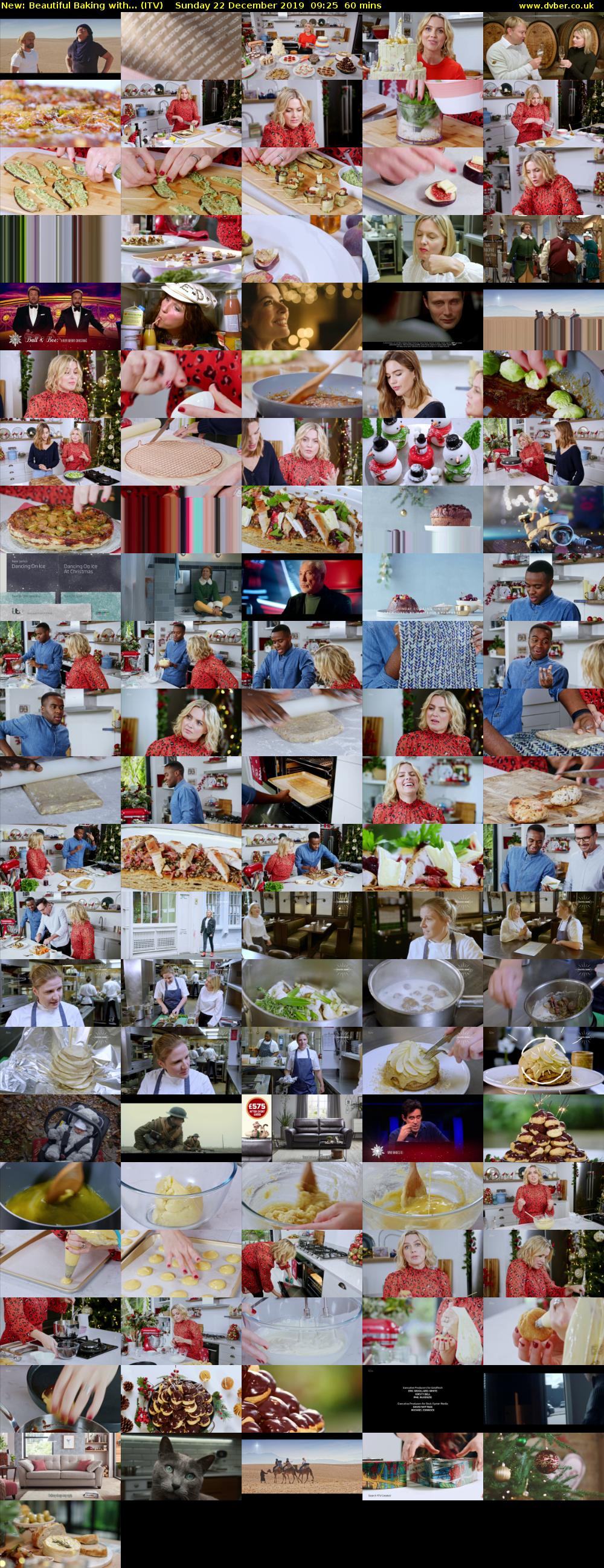 Beautiful Baking with... (ITV) Sunday 22 December 2019 09:25 - 10:25