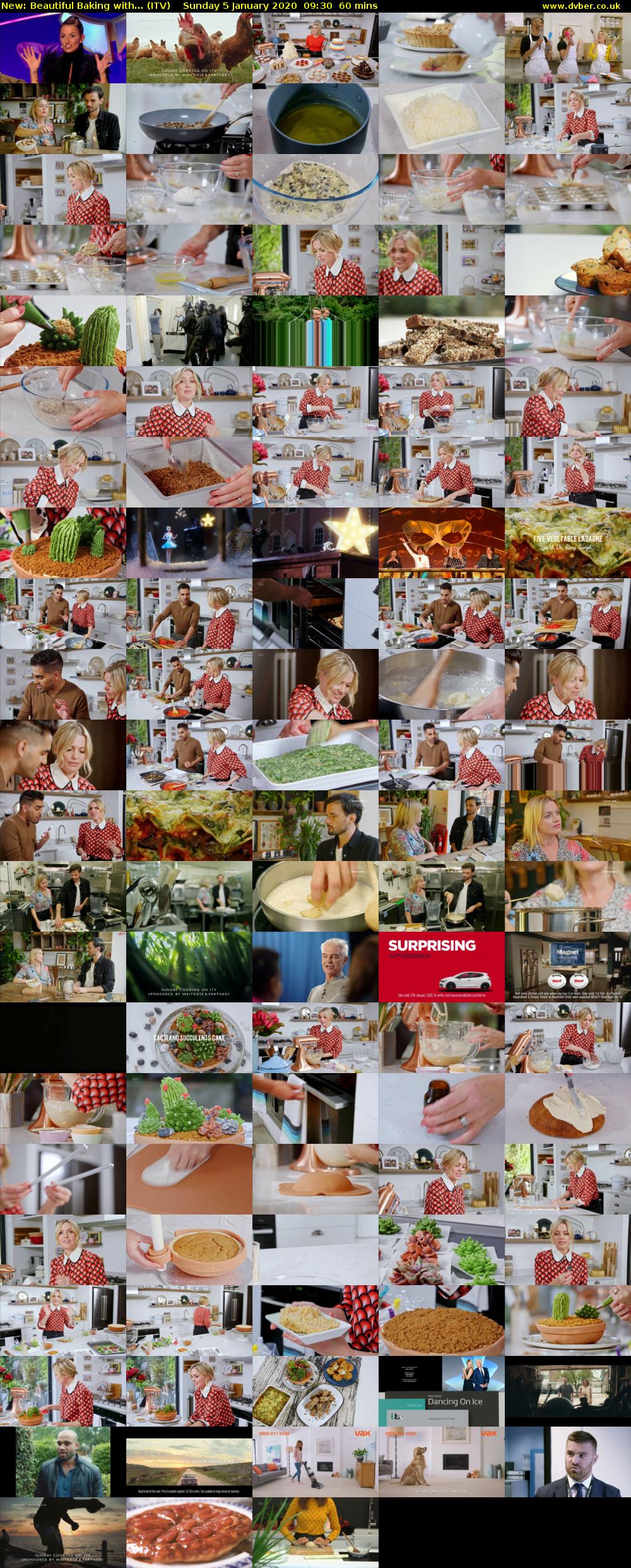 Beautiful Baking with... (ITV) Sunday 5 January 2020 09:30 - 10:30