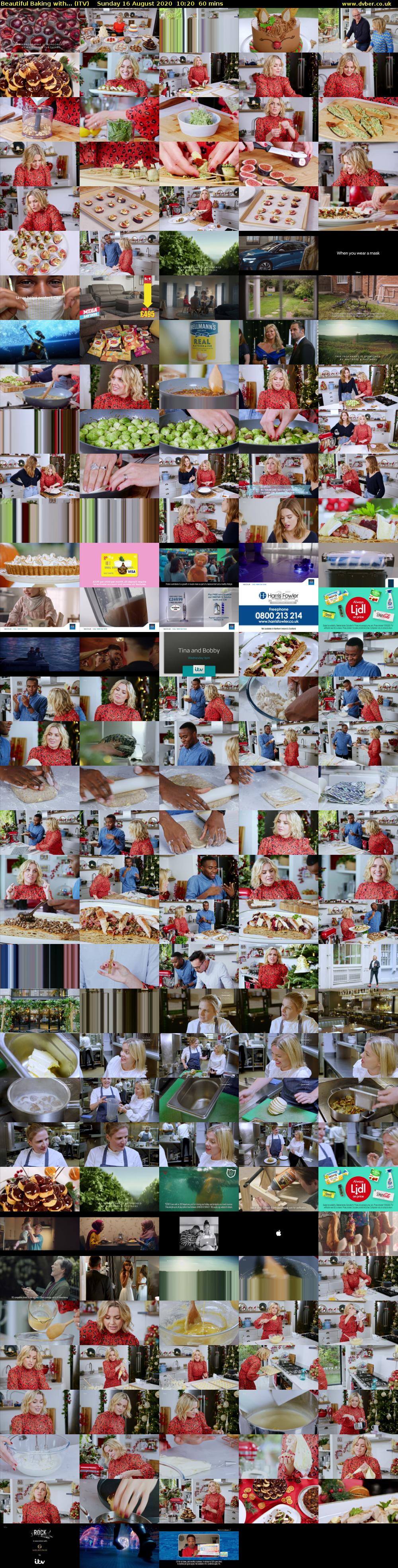 Beautiful Baking with... (ITV) Sunday 16 August 2020 10:20 - 11:20