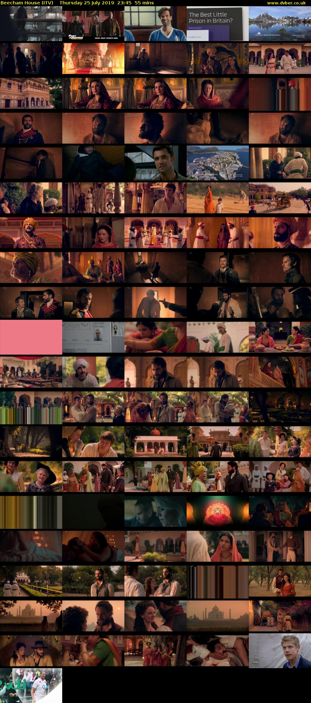 Beecham House (ITV) Thursday 25 July 2019 23:45 - 00:40