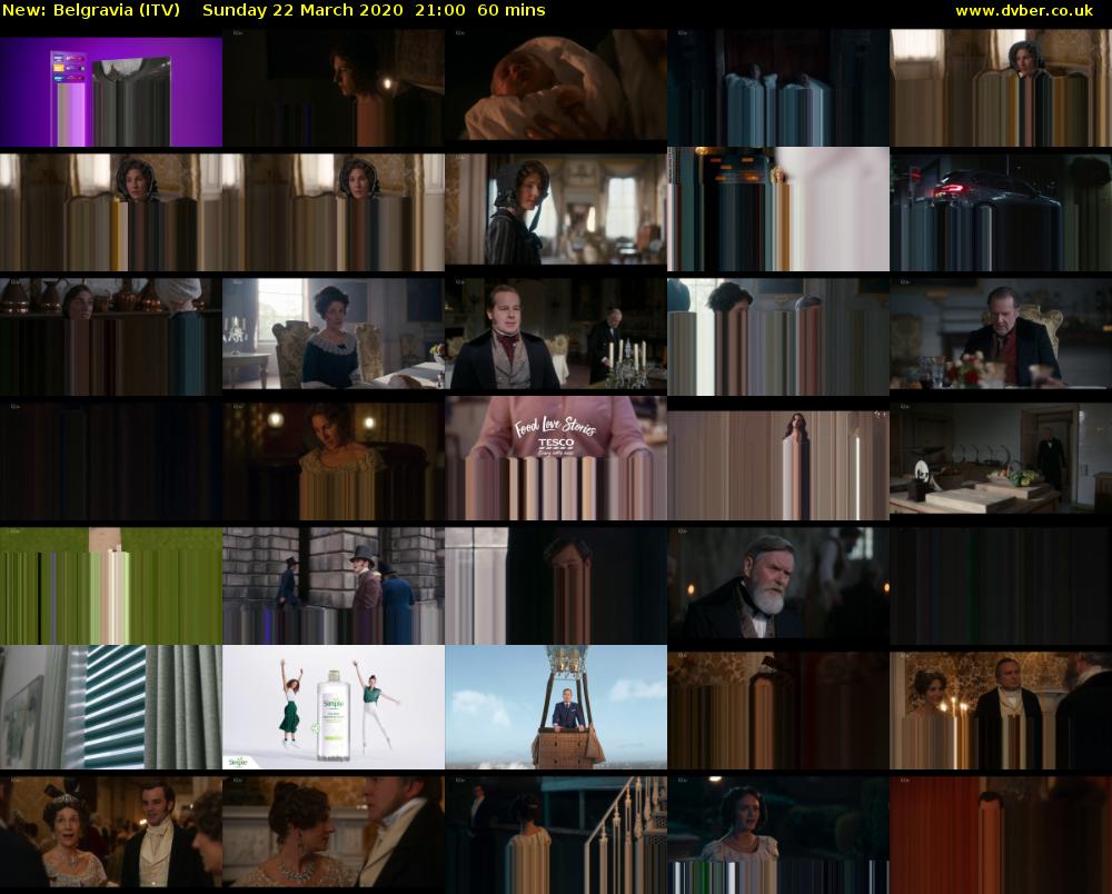 Belgravia (ITV) Sunday 22 March 2020 21:00 - 22:00